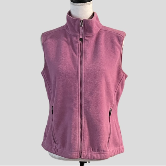 L.L. Bean Jackets & Blazers - L.L. Bean Fleece Woman’s Zipper Front Vest-Small